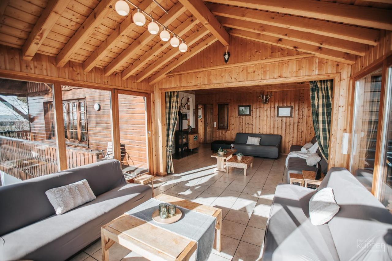 Le Gagnage 31 Pers- Malmedy, Rustique, Vue, Wellnessヴィラ エクステリア 写真