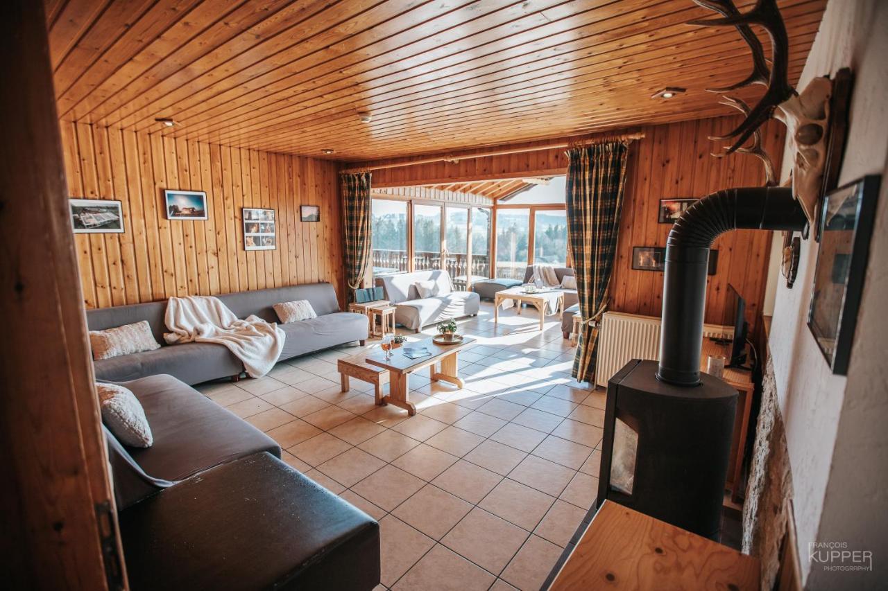 Le Gagnage 31 Pers- Malmedy, Rustique, Vue, Wellnessヴィラ エクステリア 写真